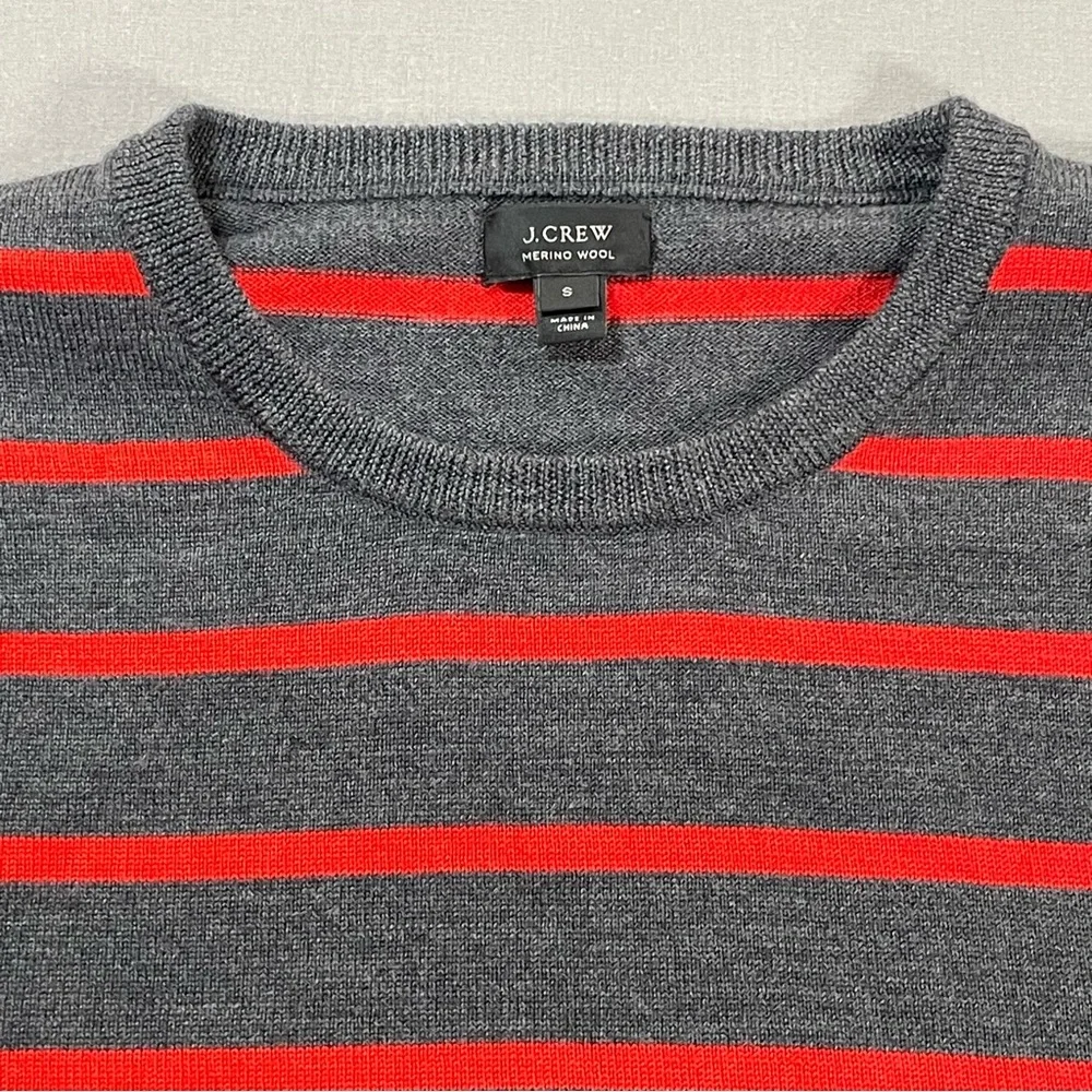 J Crew 100% Merino Wool Classic Lightweight Crewneck Sweater - Mens Small